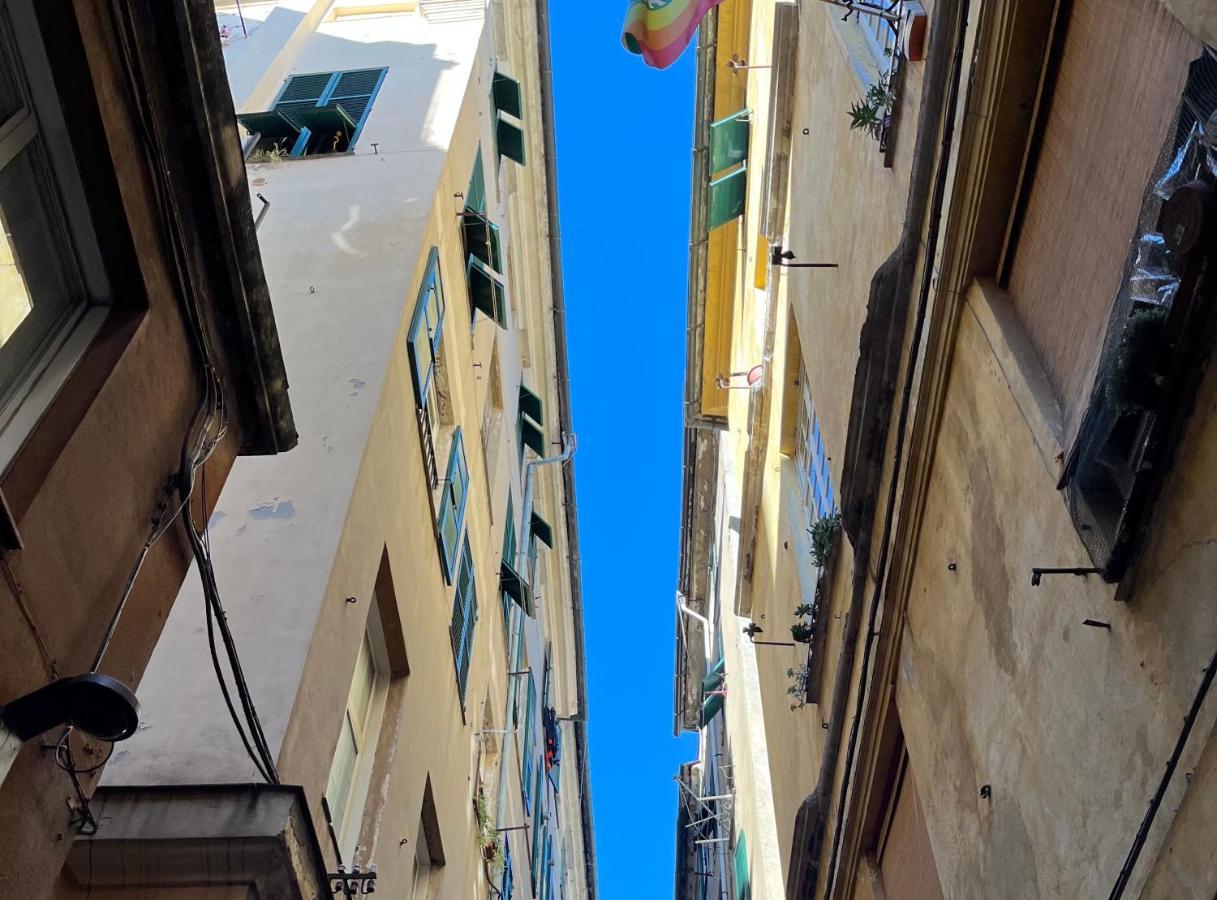 Apartmán Dimora Borsotto Palazzo Storico, Acquario, Porto Antico Janov Exteriér fotografie