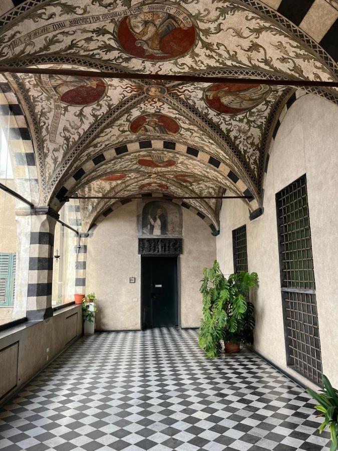 Apartmán Dimora Borsotto Palazzo Storico, Acquario, Porto Antico Janov Exteriér fotografie